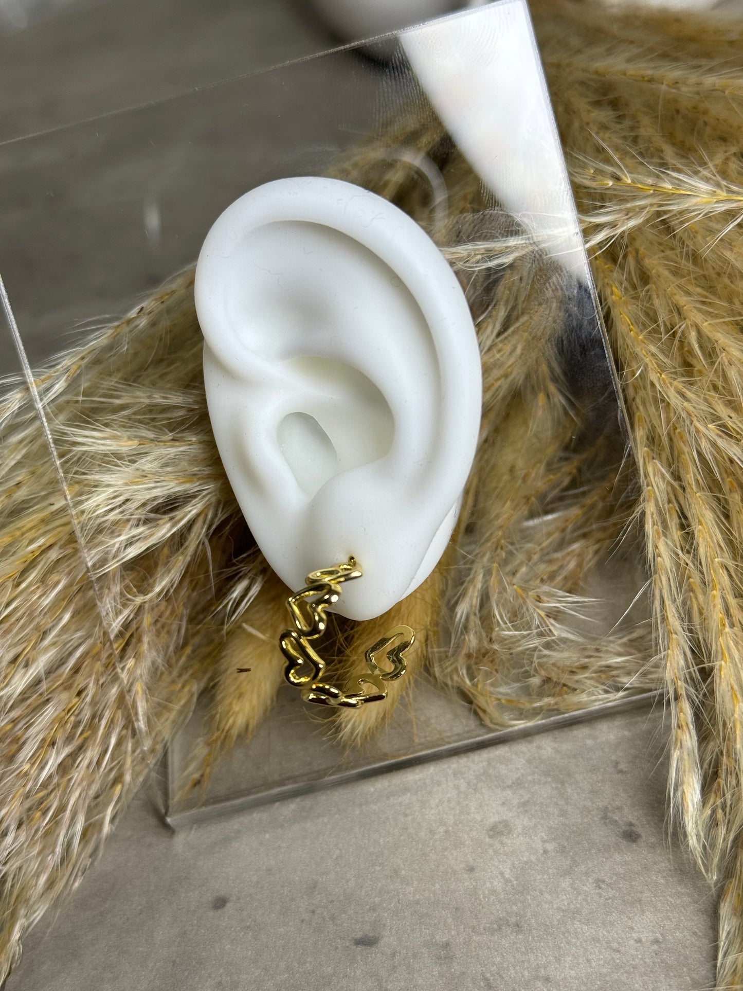ARETES CORAZONCITOS